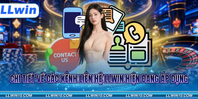 Chi tiết về các kênh liên hệ LLWIN hiện đang áp dụng