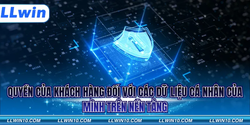Quyền của khách hàng đối với các dữ liệu cá nhân của mình trên nền tảng